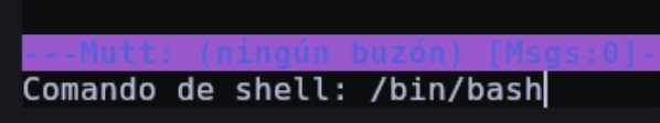 Mutt Cliente Email Execute Command
