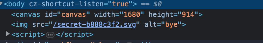 Screenshot Reto Hi, con cógido html